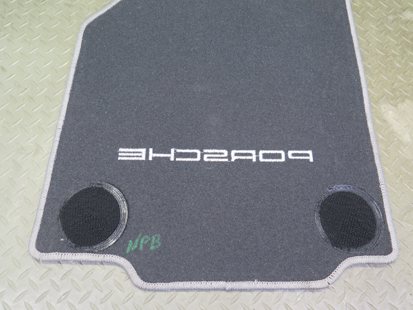 1997-2004 Porsche Boxster 986 Front Left & Right Carpet Floor MAT Set of 2 Gray