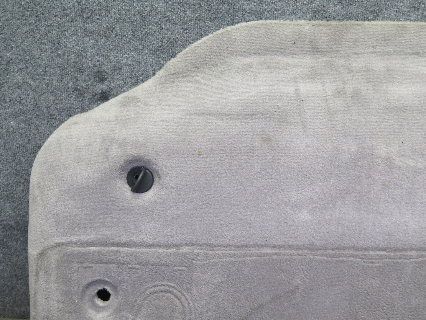 1997-2004 Porsche Boxster 986 Rear Carpet Liner Trim Cover Set of 2 Gray