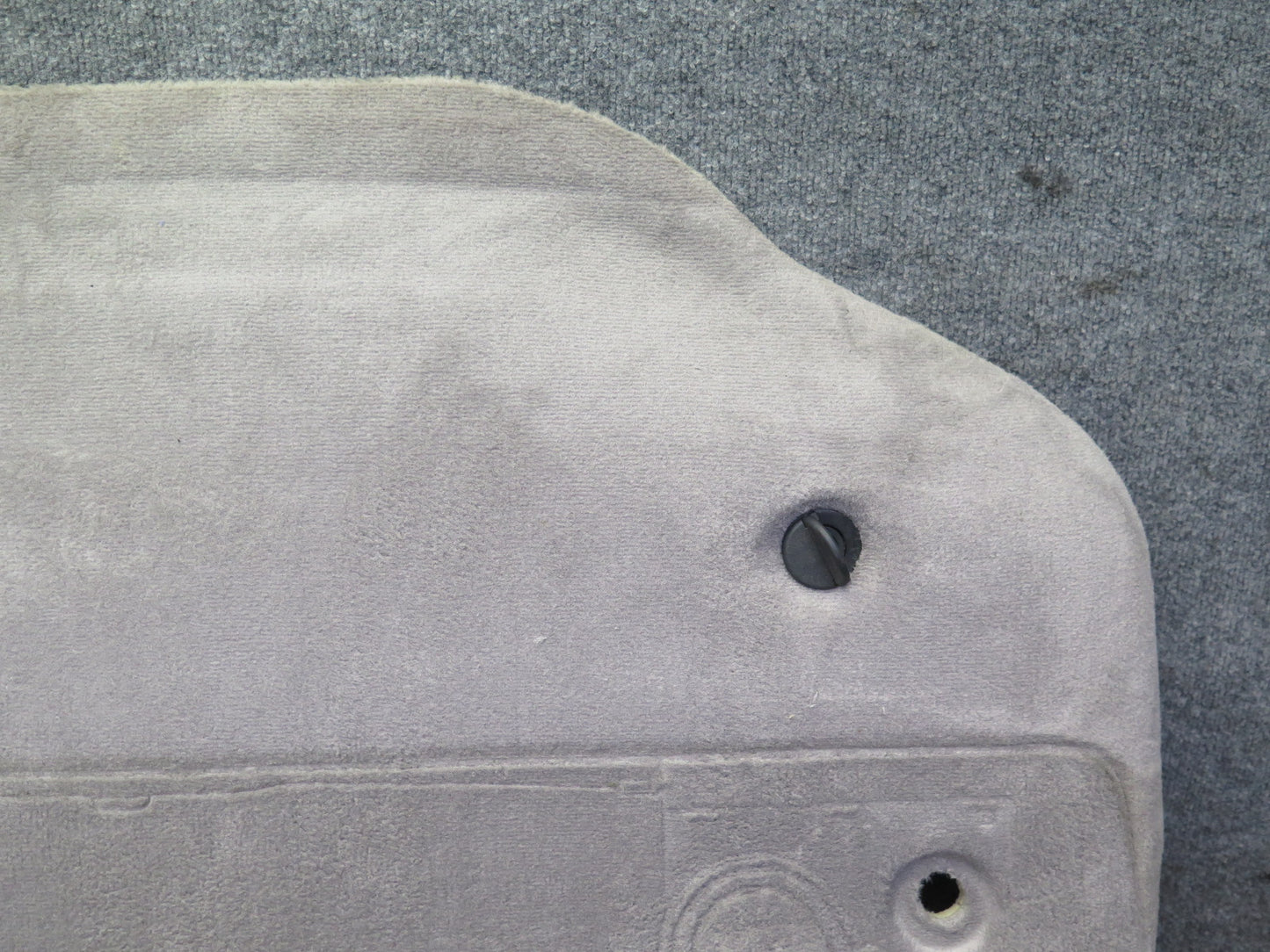 1997-2004 Porsche Boxster 986 Rear Carpet Liner Trim Cover Set of 2 Gray