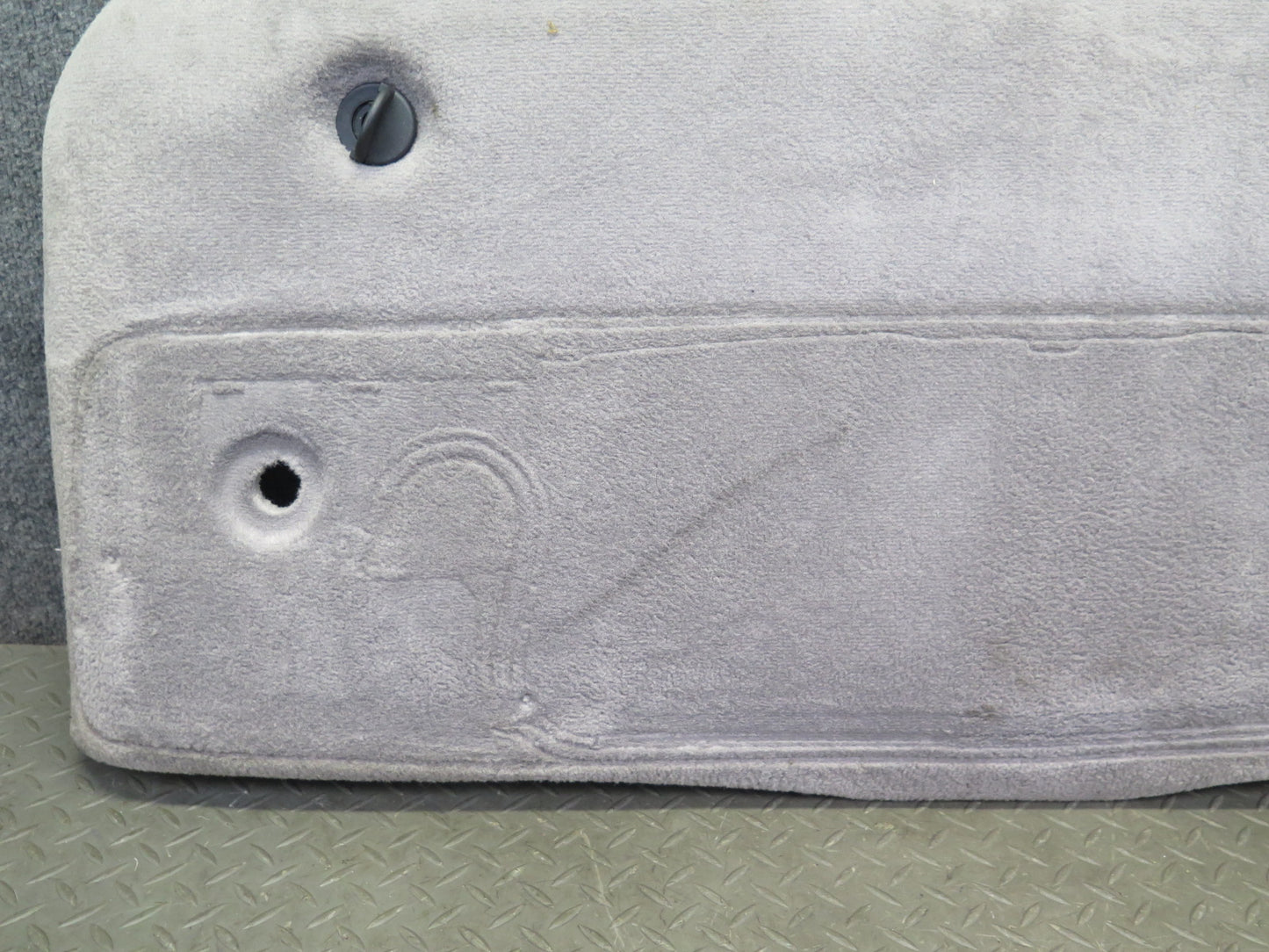 1997-2004 Porsche Boxster 986 Rear Carpet Liner Trim Cover Set of 2 Gray