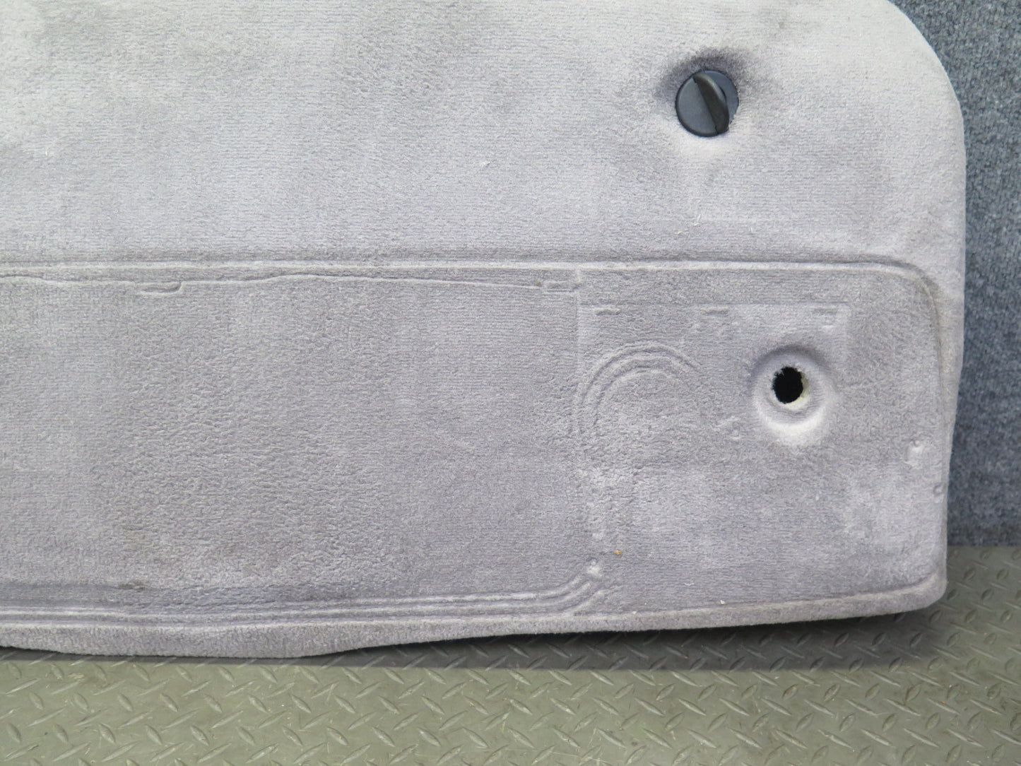 1997-2004 Porsche Boxster 986 Rear Carpet Liner Trim Cover Set of 2 Gray