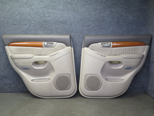 2003-2007 Lexus UZJ120L GX470 Rear Door Interior Trim Cover Panel Set of 2