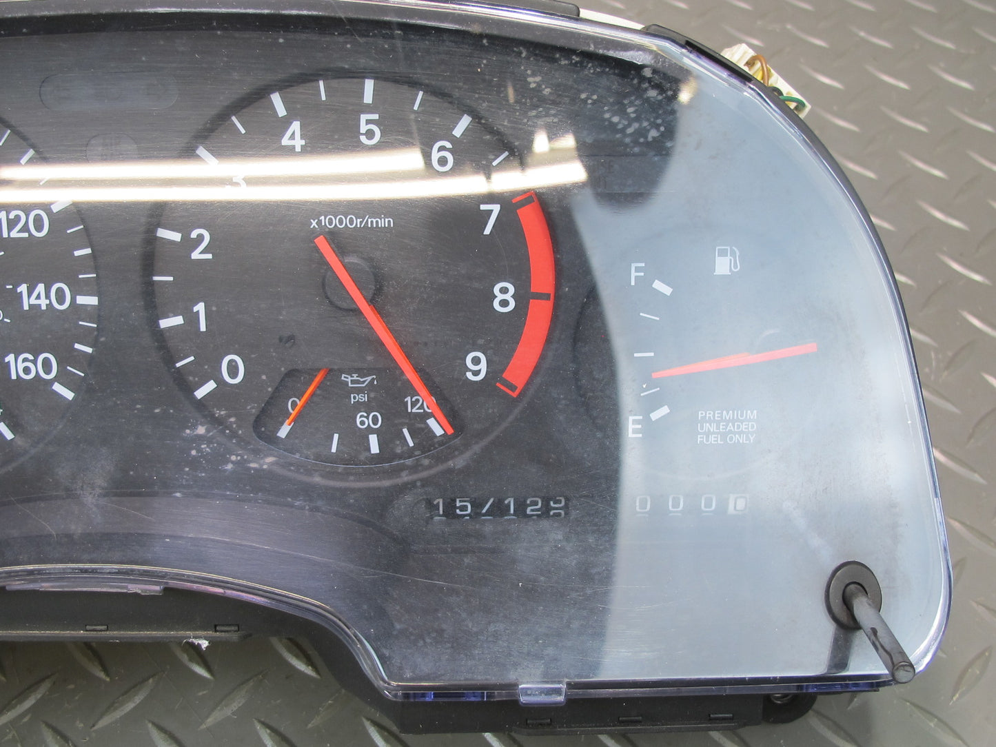 1991 Nissan Z32 300ZX Turbo M/T Instrument Cluster Gauge Speedometer OEM