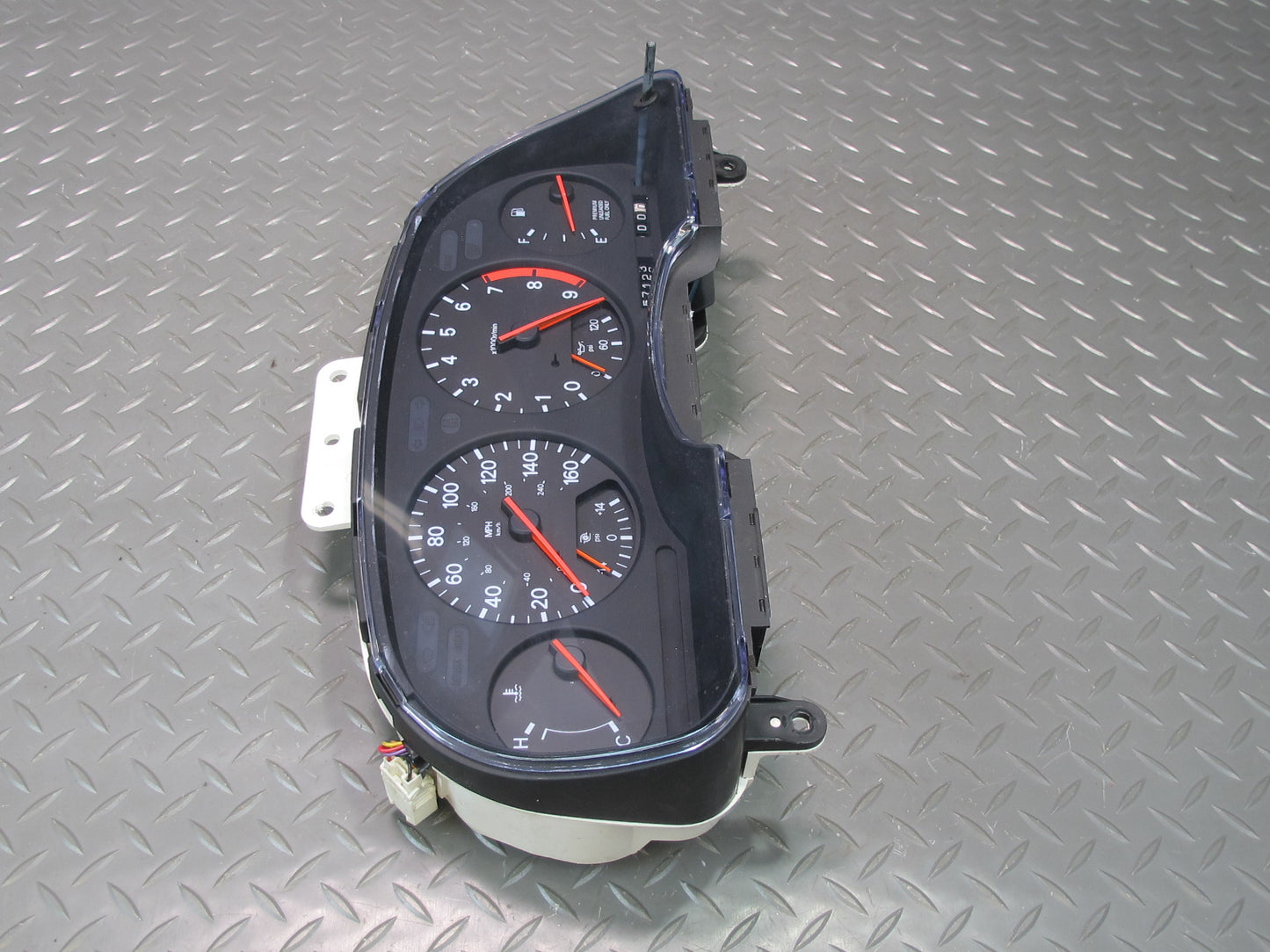 1991 Nissan Z32 300ZX Turbo M/T Instrument Cluster Gauge Speedometer OEM