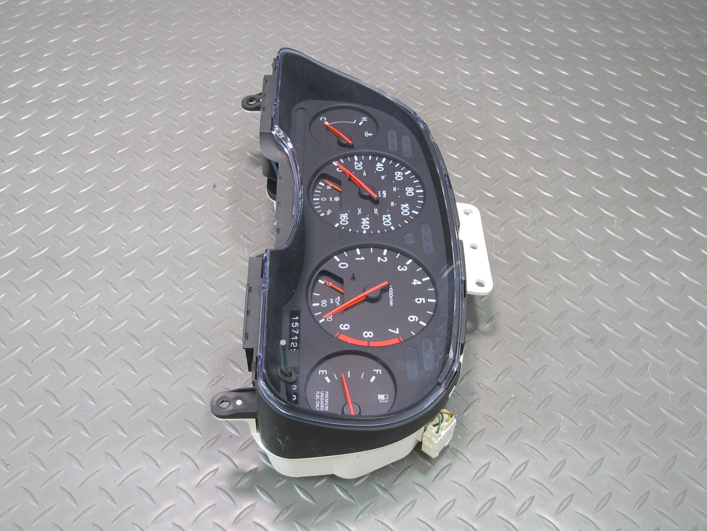 1991 Nissan Z32 300ZX Turbo M/T Instrument Cluster Gauge Speedometer OEM