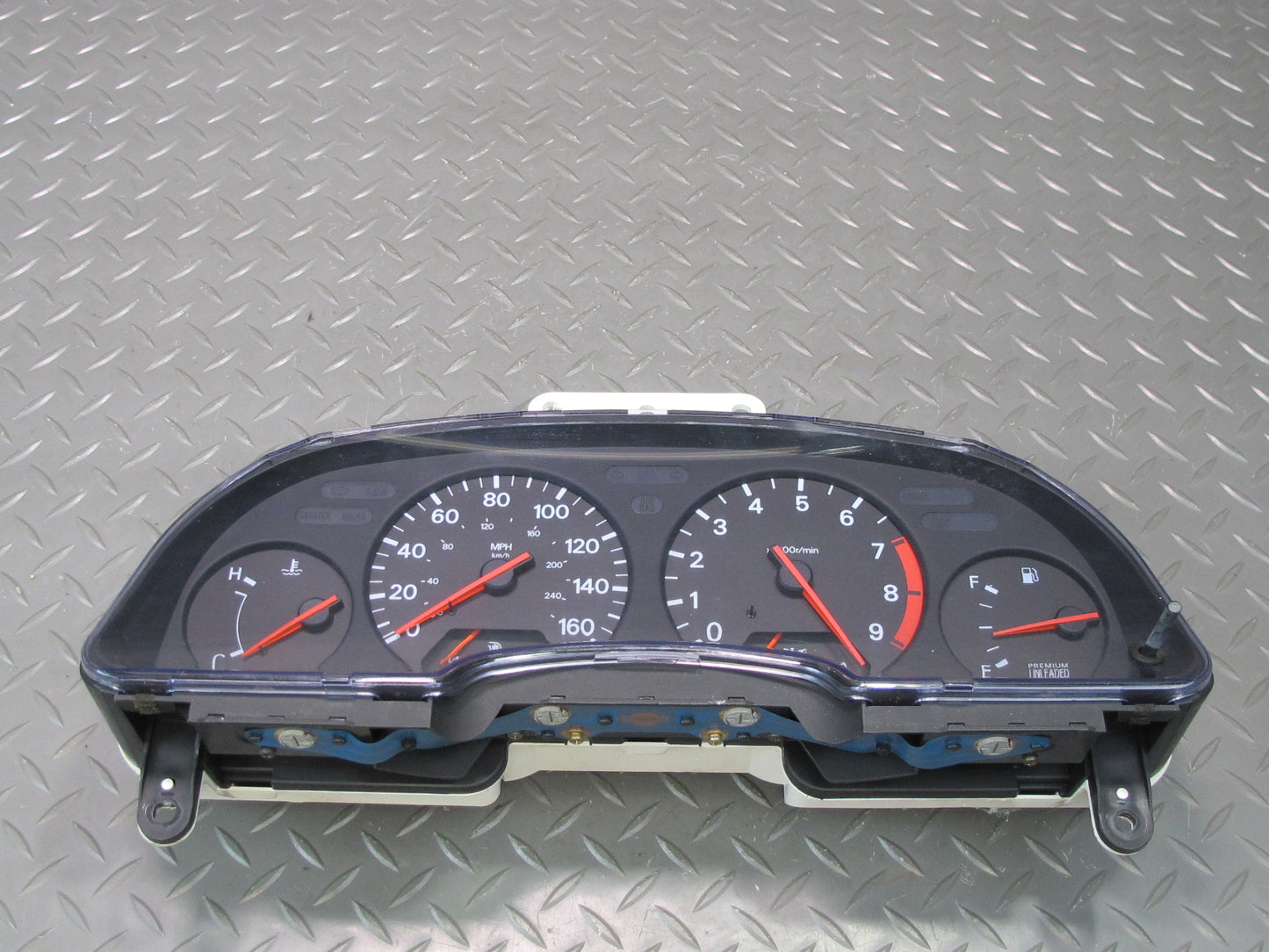 1991 Nissan Z32 300ZX Turbo M/T Instrument Cluster Gauge Speedometer OEM
