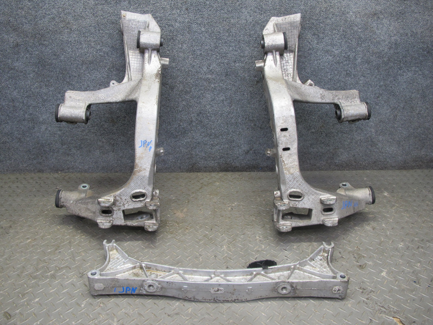 1999-2005 Porsche 911 996 Rear Subframe Crossmember Carrier Bracket Set of 3