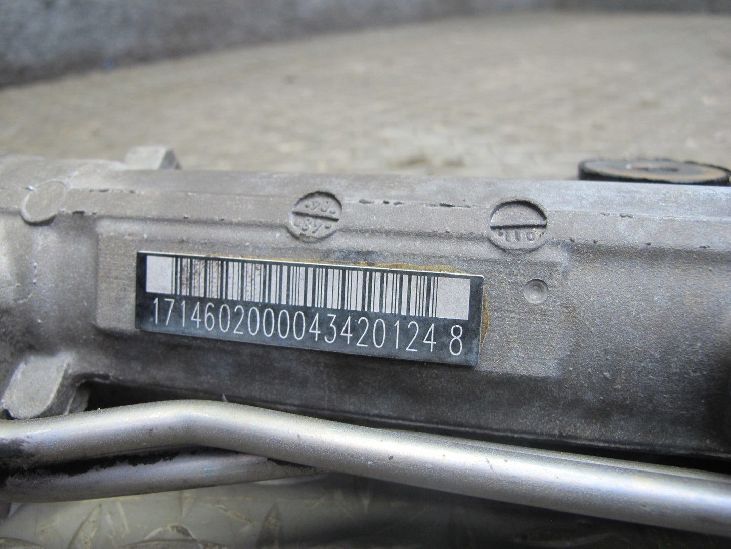 05-08 Mercedes R171 Slk-class Power Steering Rack & Pinion OEM