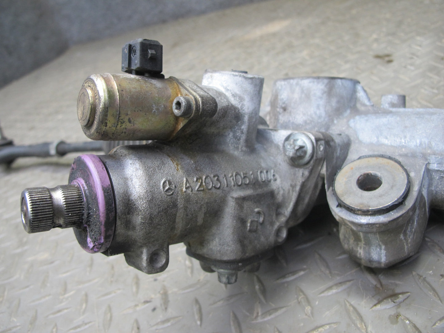 05-08 Mercedes R171 Slk-class Power Steering Rack & Pinion OEM