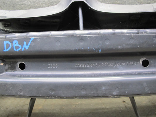 08-10 BMW E82 E88 135i Front Panel Radiator Core Support w Bumper Carrier OEM