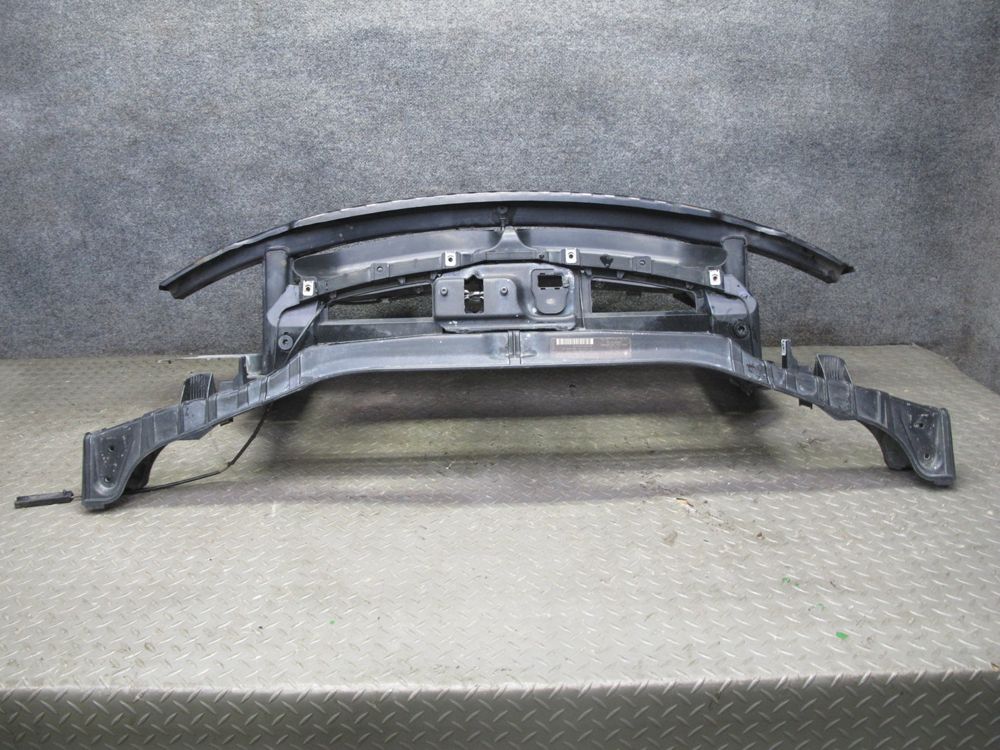 08-10 BMW E82 E88 135i Front Panel Radiator Core Support w Bumper Carrier OEM