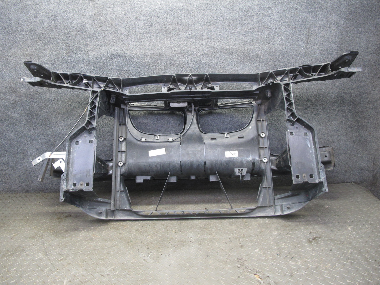 08-10 BMW E82 E88 135i Front Panel Radiator Core Support w Bumper Carrier OEM