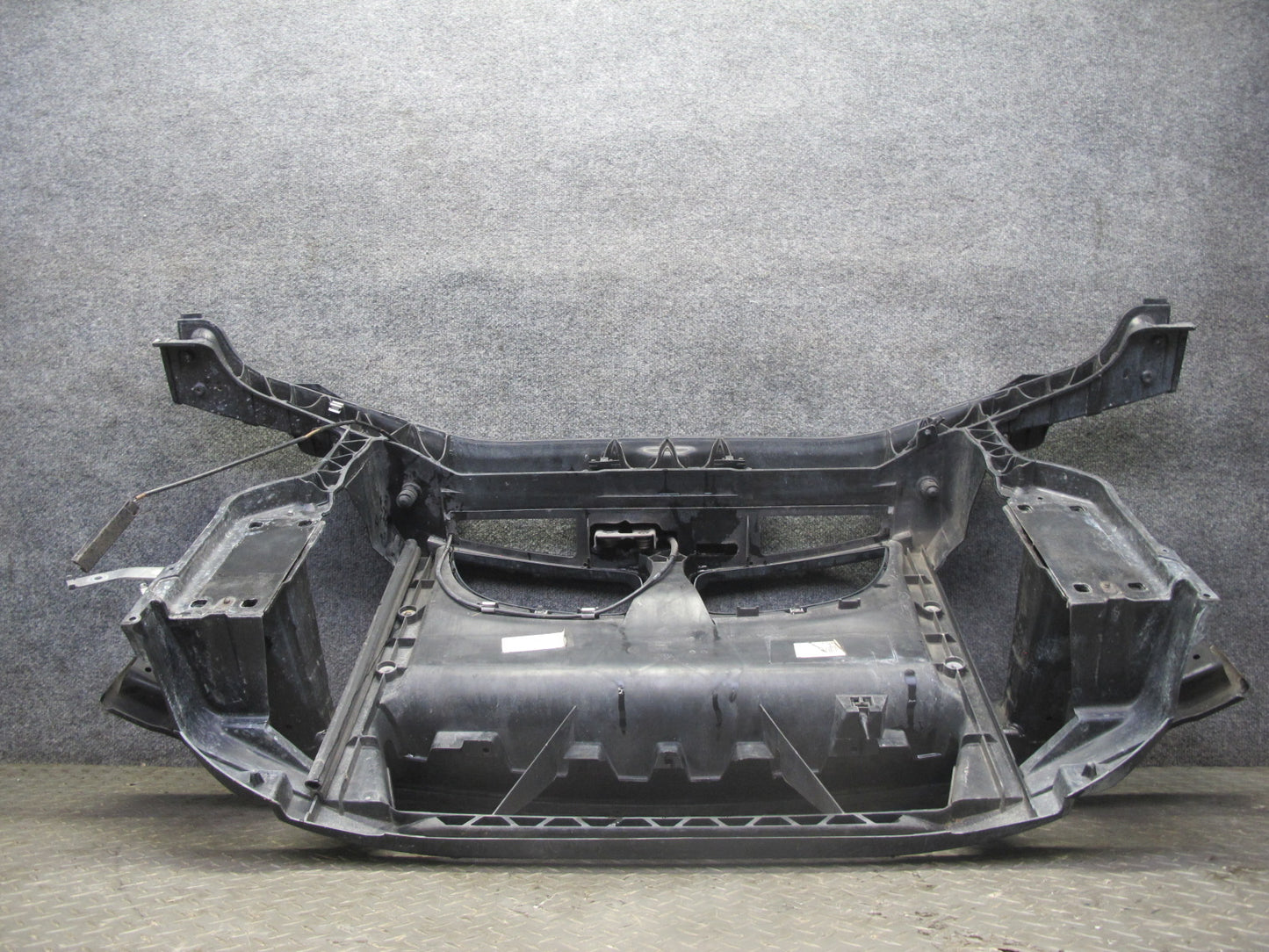 08-10 BMW E82 E88 135i Front Panel Radiator Core Support w Bumper Carrier OEM