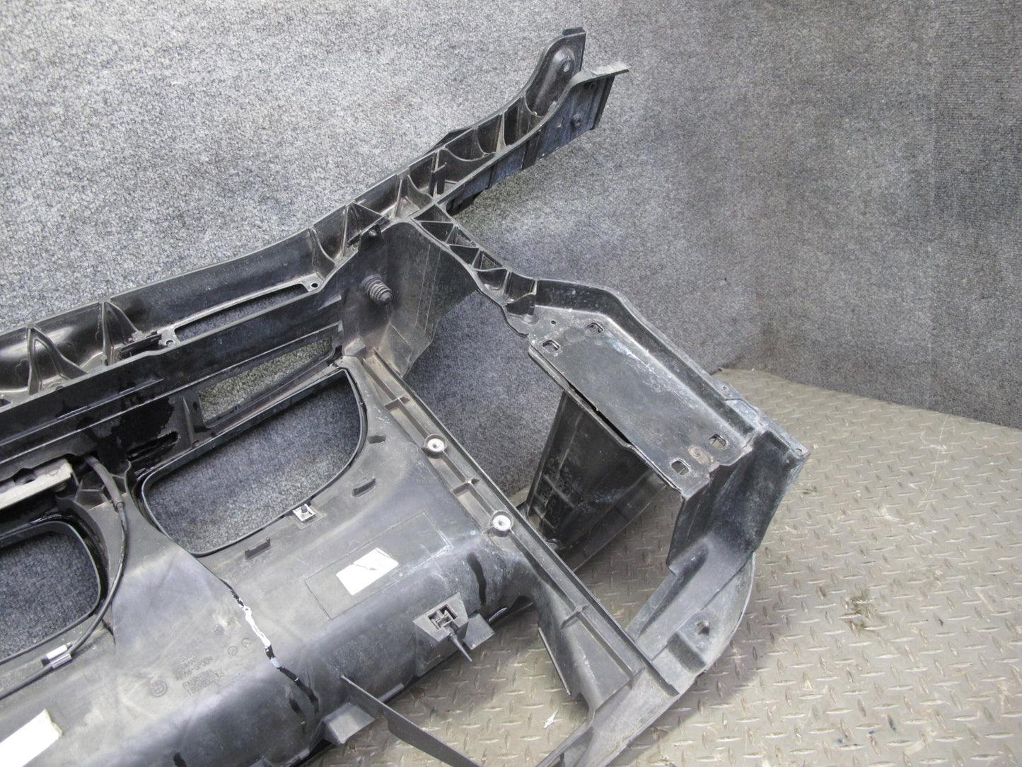 08-10 BMW E82 E88 135i Front Panel Radiator Core Support w Bumper Carrier OEM