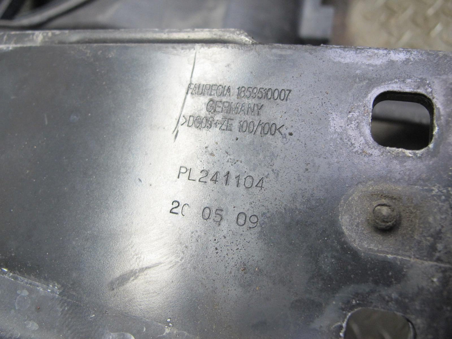 08-10 BMW E82 E88 135i Front Panel Radiator Core Support w Bumper Carrier OEM