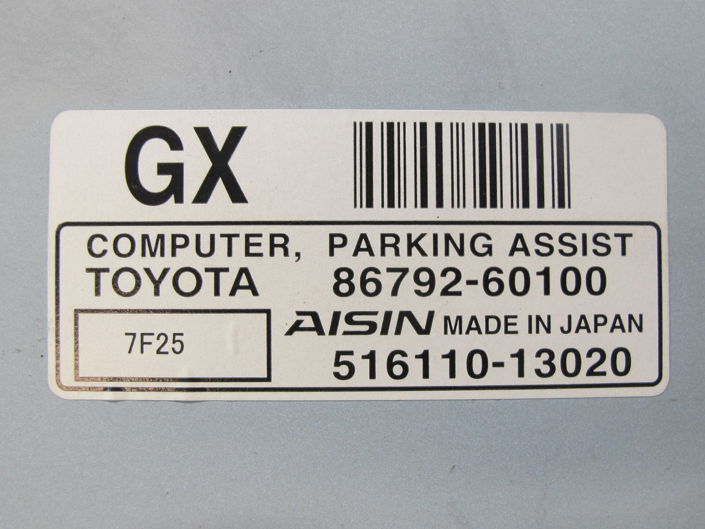 2006-2009 Lexus UZJ120L GX470 Park Assist Back-up Camera Control Module Unit