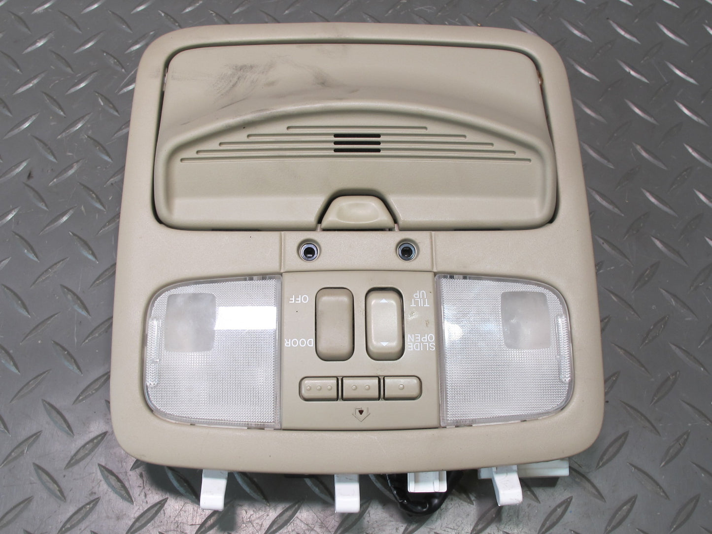 03-09 Lexus UZJ120L GX470 Front & Rear Roof Overhead Dome Reading Light Lamp Set