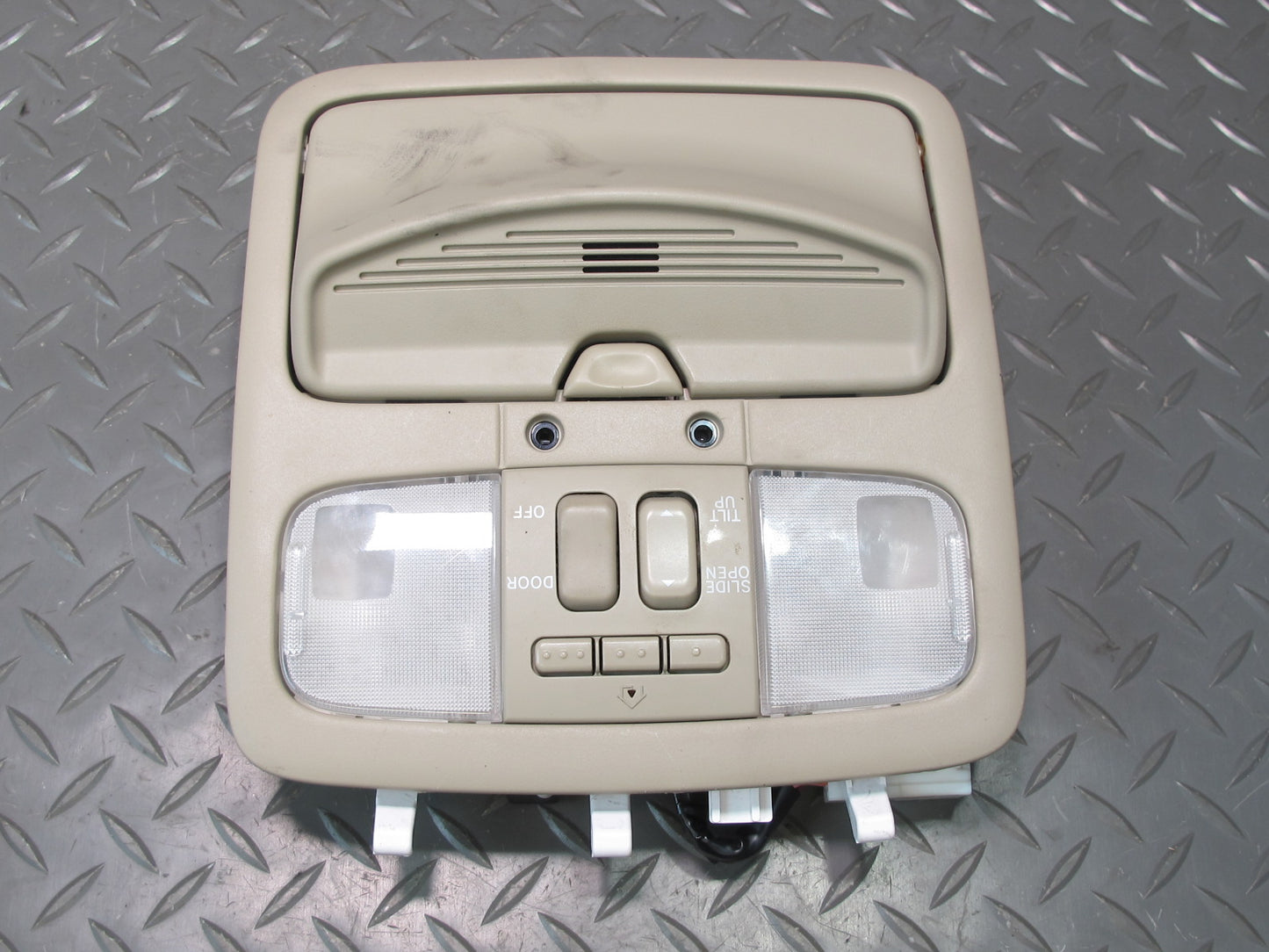 03-09 Lexus UZJ120L GX470 Front & Rear Roof Overhead Dome Reading Light Lamp Set