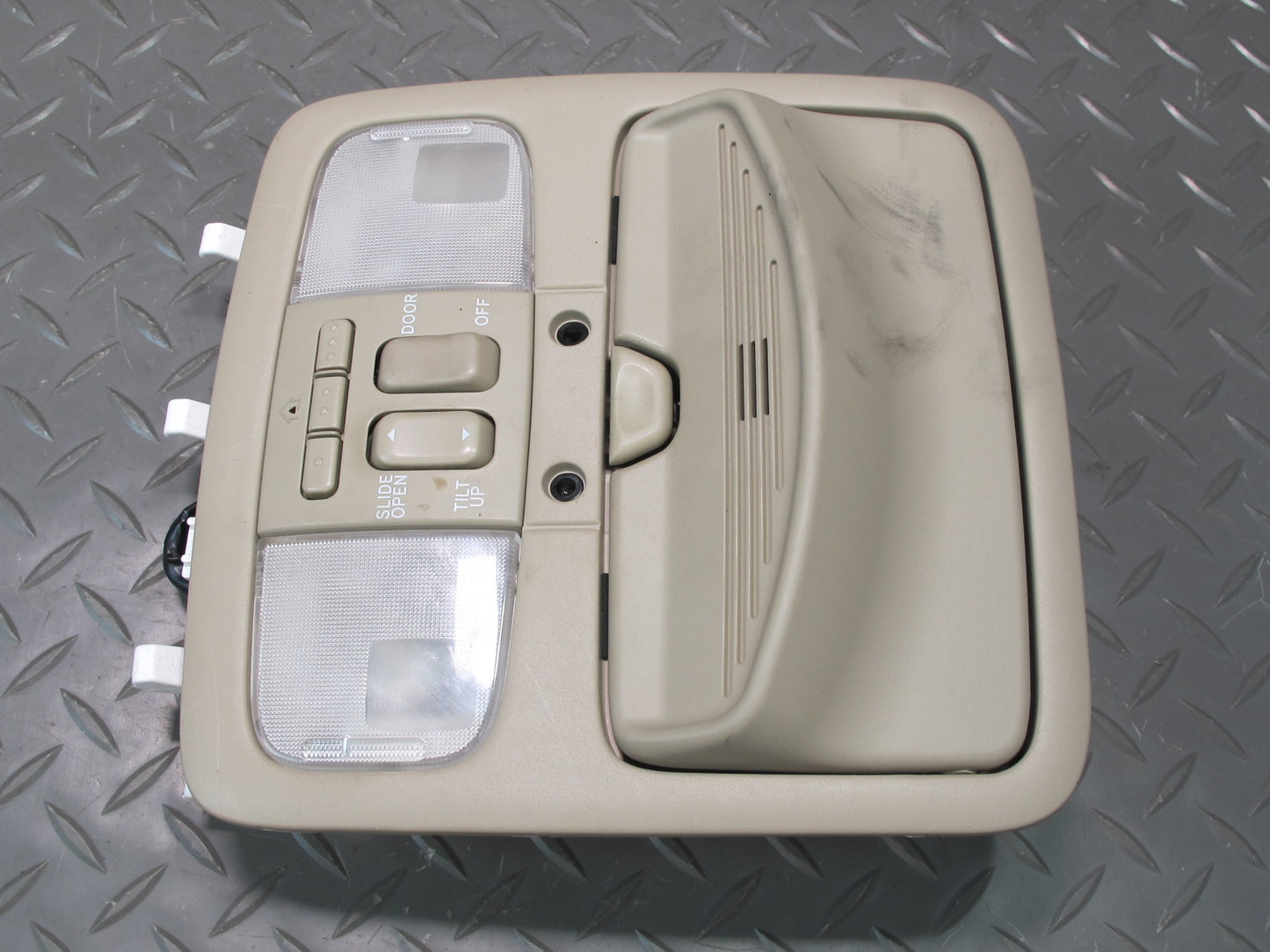 03-09 Lexus UZJ120L GX470 Front & Rear Roof Overhead Dome Reading Light Lamp Set