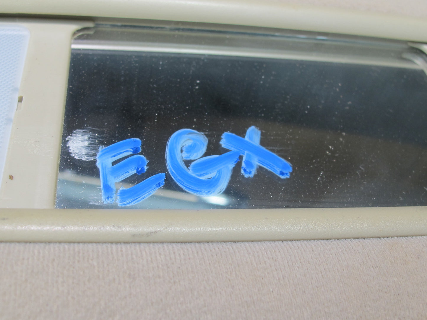 2003-2009 Lexus UZJ120L GX470 Front Left & Right Side Sun Visor Ivory Set of 4