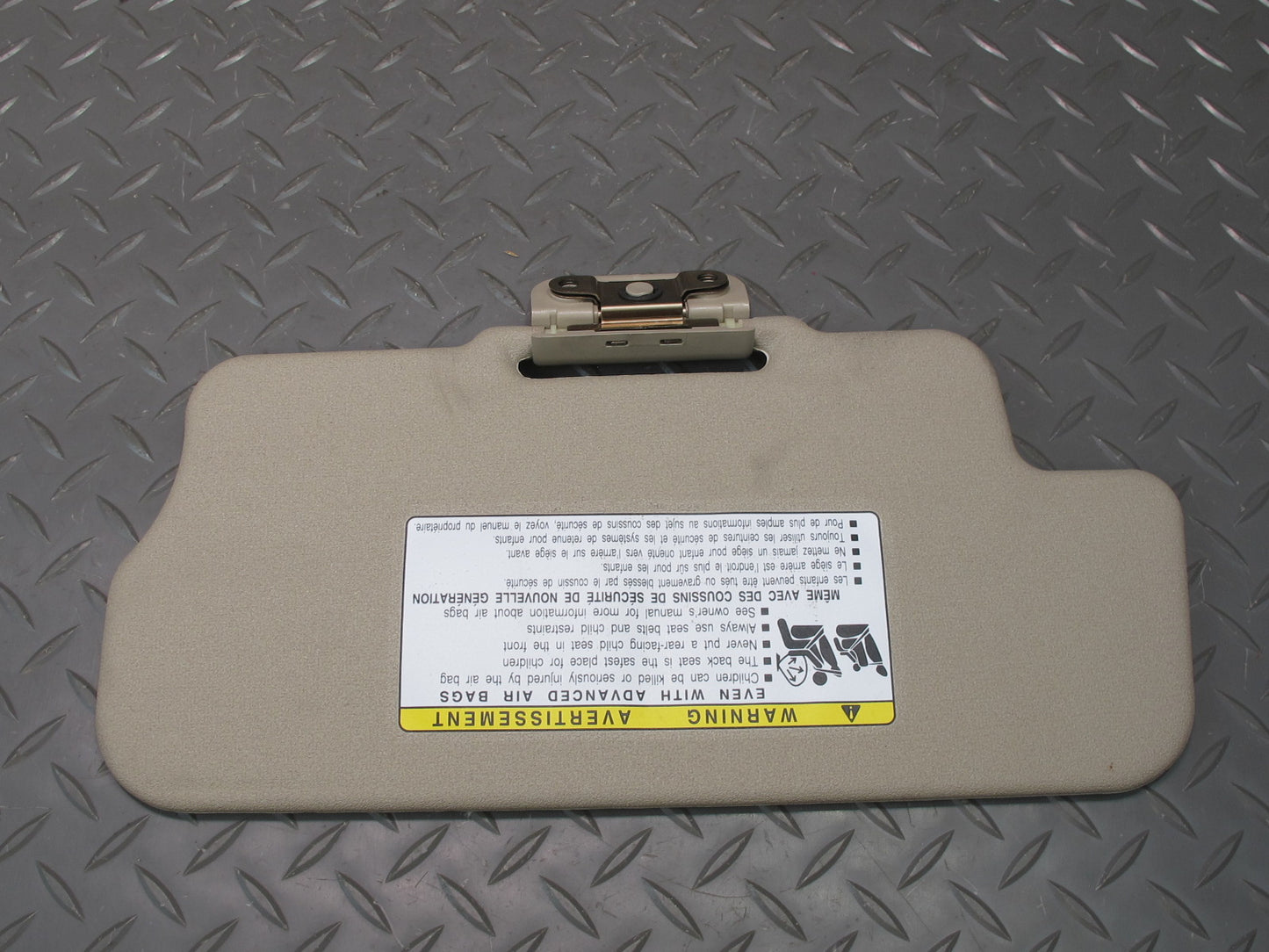 2003-2009 Lexus UZJ120L GX470 Front Left & Right Side Sun Visor Ivory Set of 4