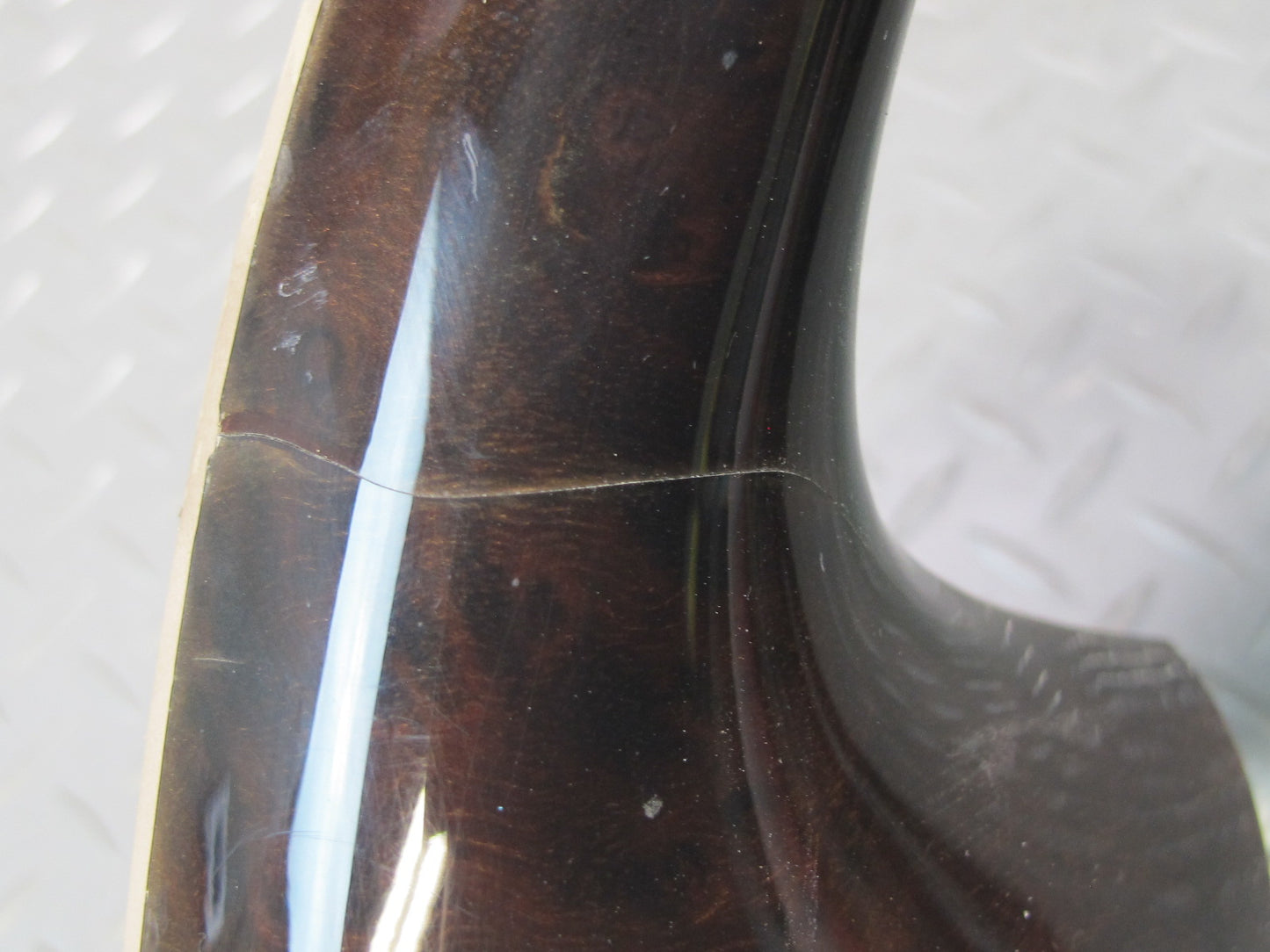 01-06 BMW E46 330ci Convertible Dash Center Console Armrest Wood Trim Panel Set