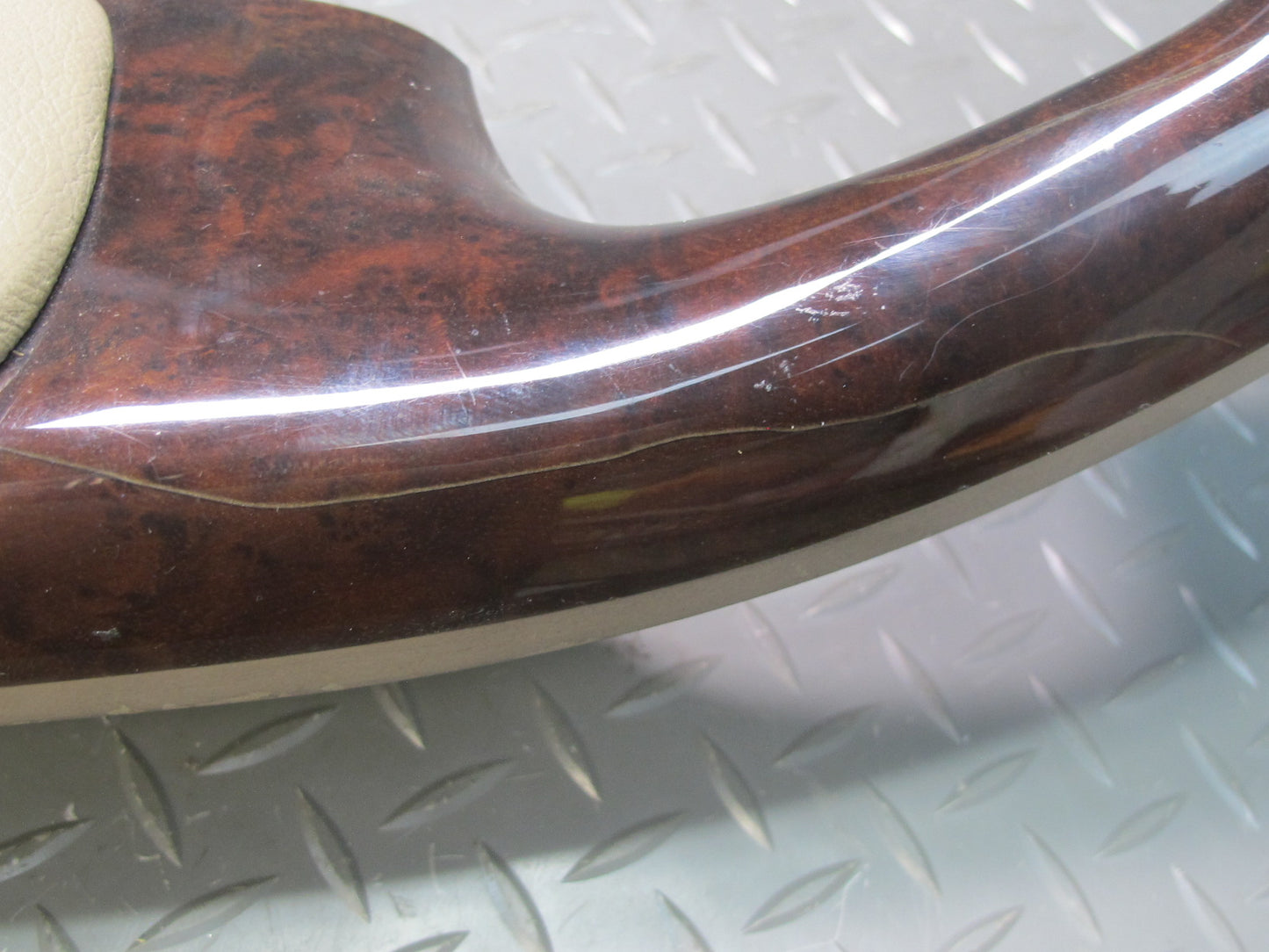 01-06 BMW E46 330ci Convertible Dash Center Console Armrest Wood Trim Panel Set