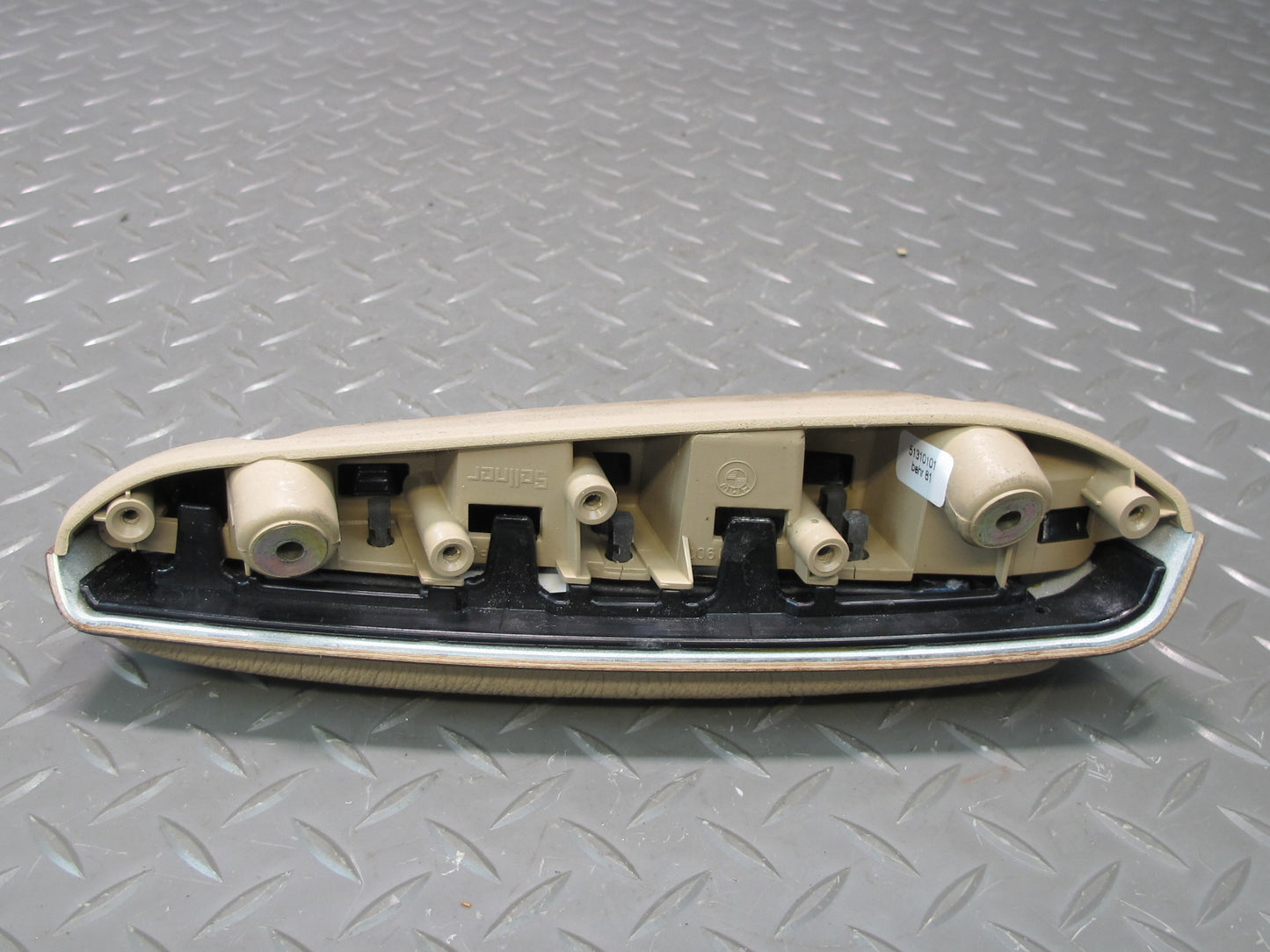 01-06 BMW E46 330ci Convertible Dash Center Console Armrest Wood Trim Panel Set