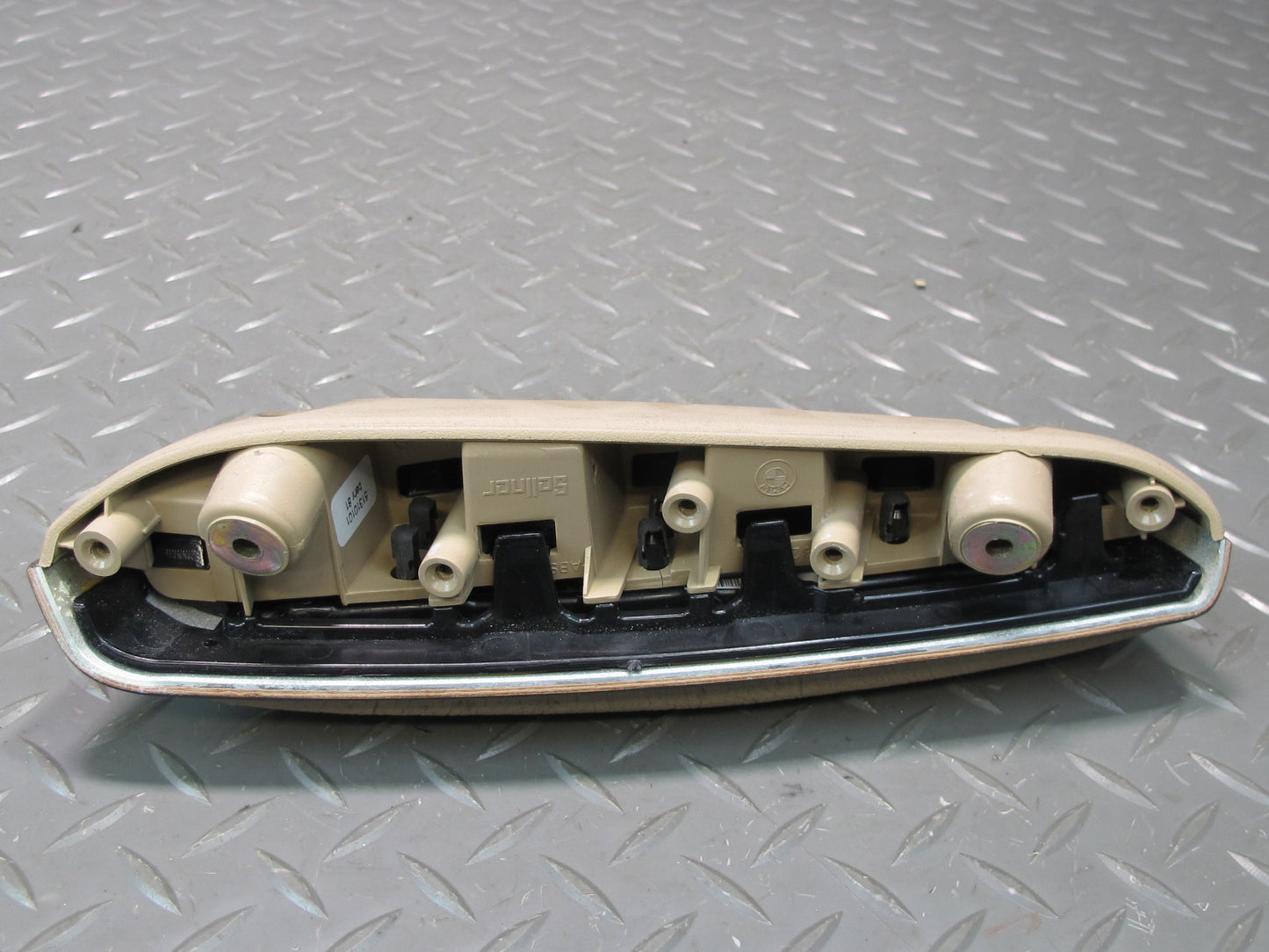 01-06 BMW E46 330ci Convertible Dash Center Console Armrest Wood Trim Panel Set