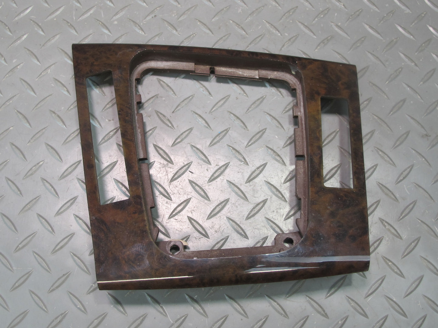 01-06 BMW E46 330ci Convertible Dash Center Console Armrest Wood Trim Panel Set