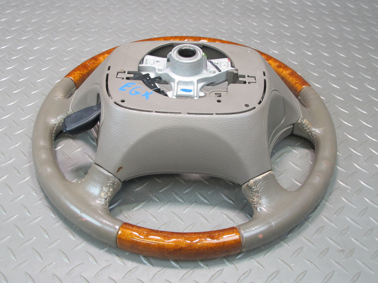 2003-2009 Lexus UZJ120L GX470 Leather Wood Steering W/ Controls