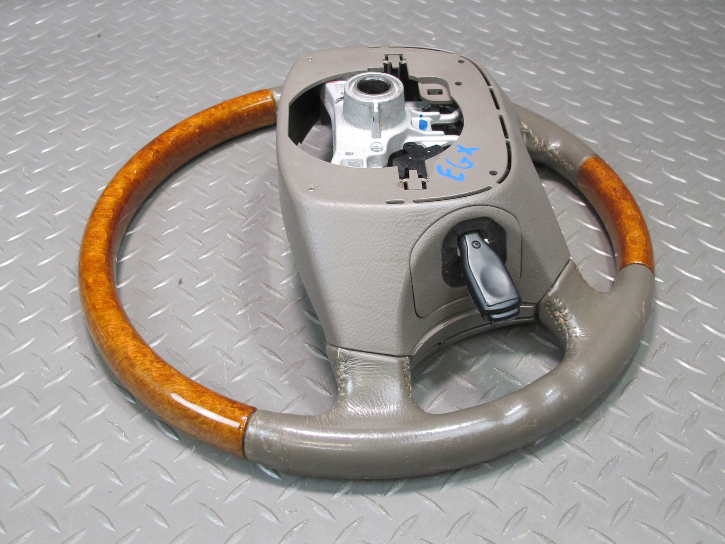 2003-2009 Lexus UZJ120L GX470 Leather Wood Steering W/ Controls