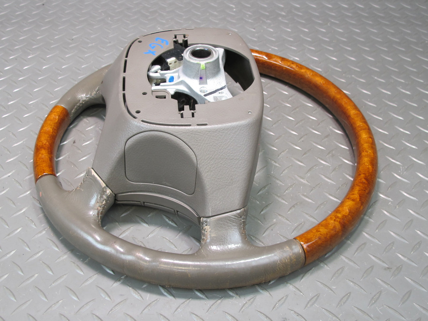 2003-2009 Lexus UZJ120L GX470 Leather Wood Steering W/ Controls