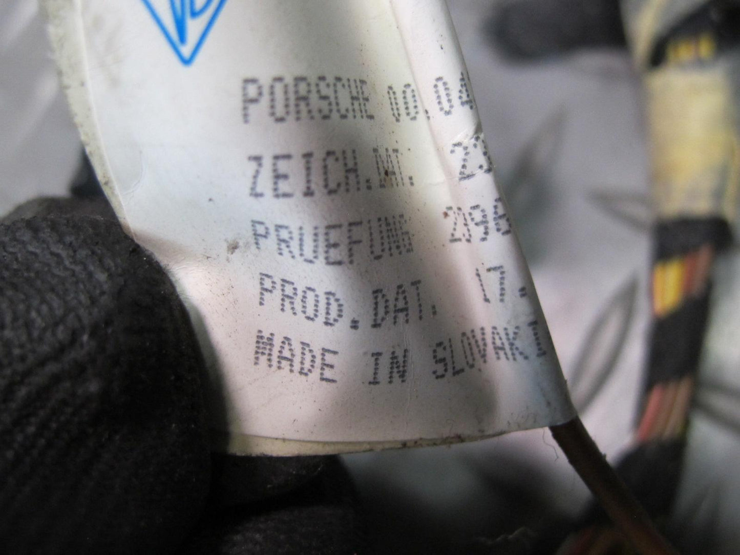 1997-2000 Porsche Boxster 986 GPS Navigation Head Unit Wire Wiring Harness