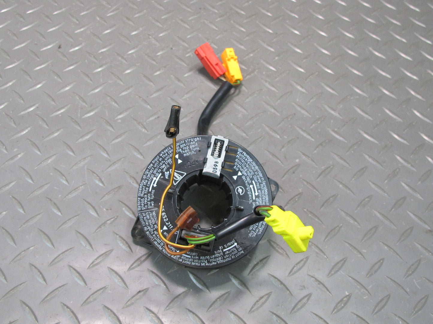 97-04 PORSCHE BOXSTER 986 STEERING COLUMN CLOCK SPRING 99665221100 OEM