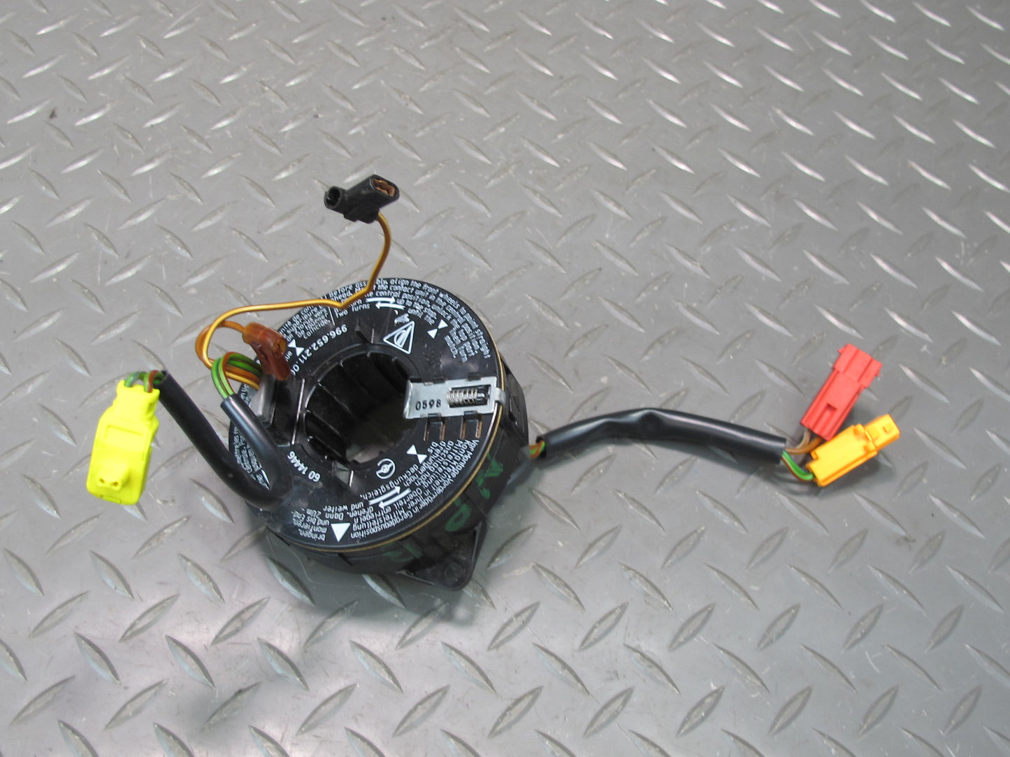 97-04 PORSCHE BOXSTER 986 STEERING COLUMN CLOCK SPRING 99665221100 OEM