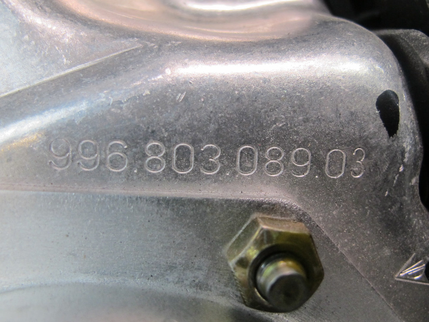 98-00 PORSCHE BOXSTER 986 FRONT LEFT DRIVER SIDE STEERING WHEEL SRS AIRBAG OEM