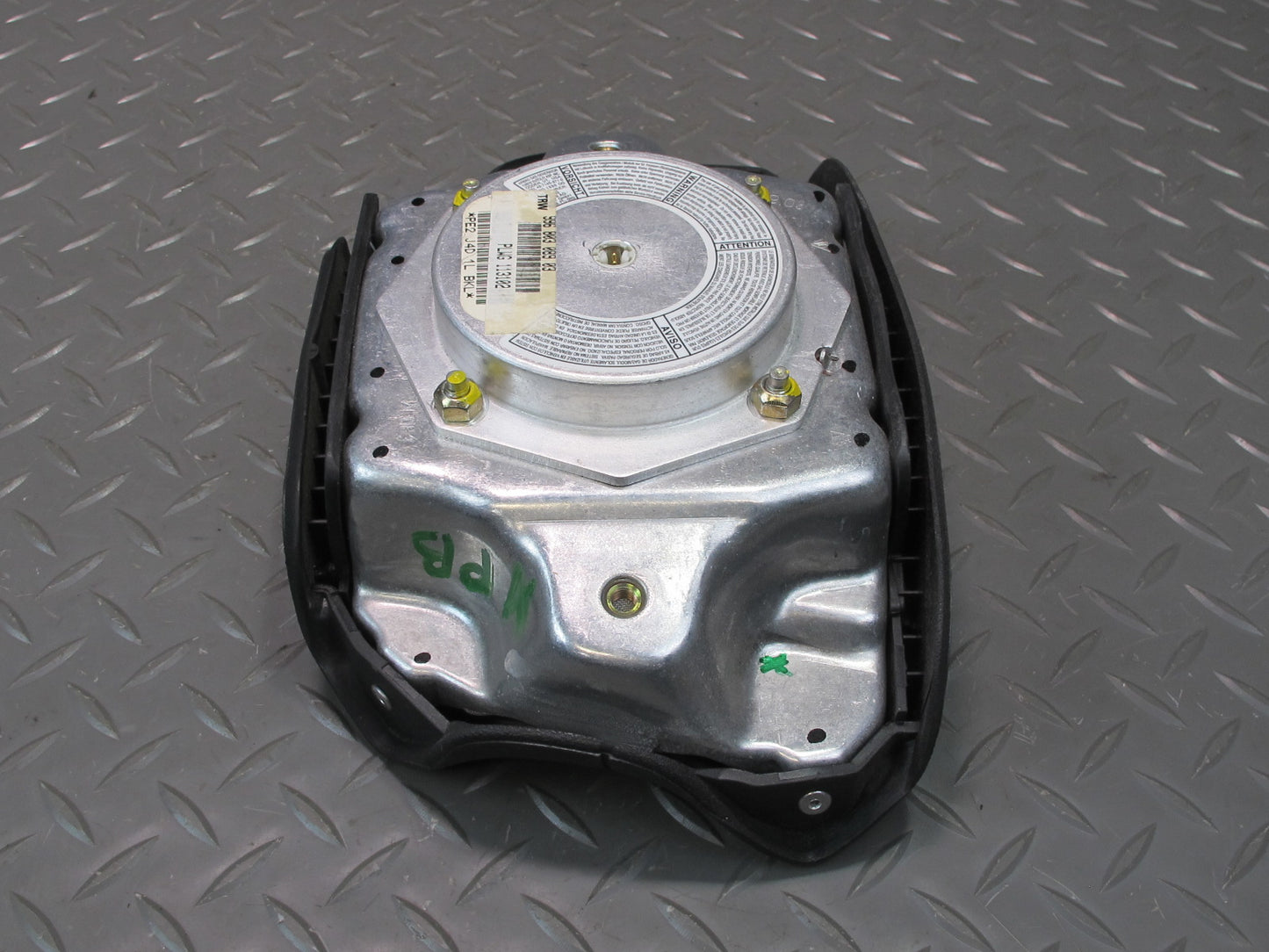 98-00 PORSCHE BOXSTER 986 FRONT LEFT DRIVER SIDE STEERING WHEEL SRS AIRBAG OEM