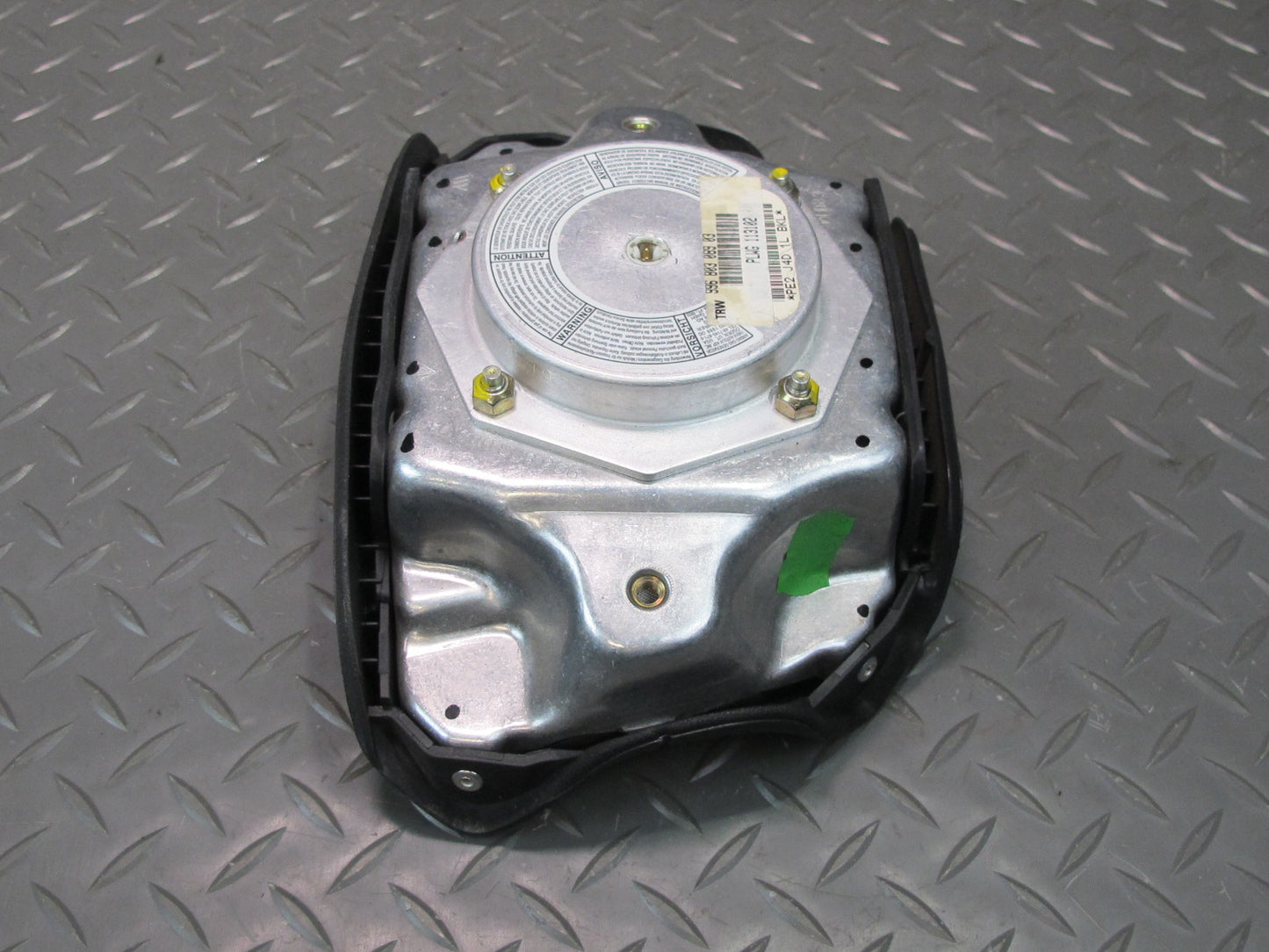 98-00 PORSCHE BOXSTER 986 FRONT LEFT DRIVER SIDE STEERING WHEEL SRS AIRBAG OEM