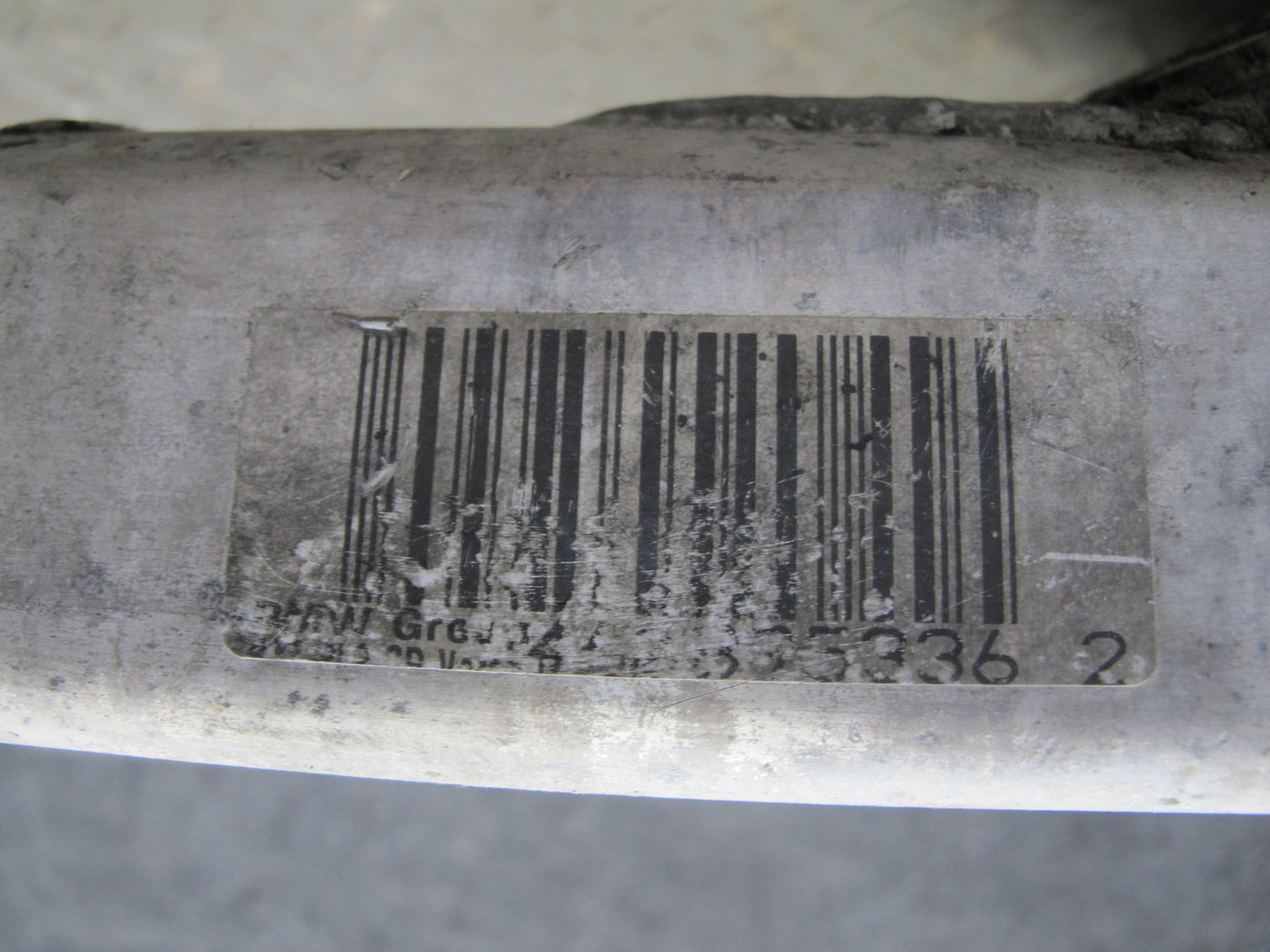 08-13 BMW E88 135i Convertible Front Suspension Subframe Crossmember OEM