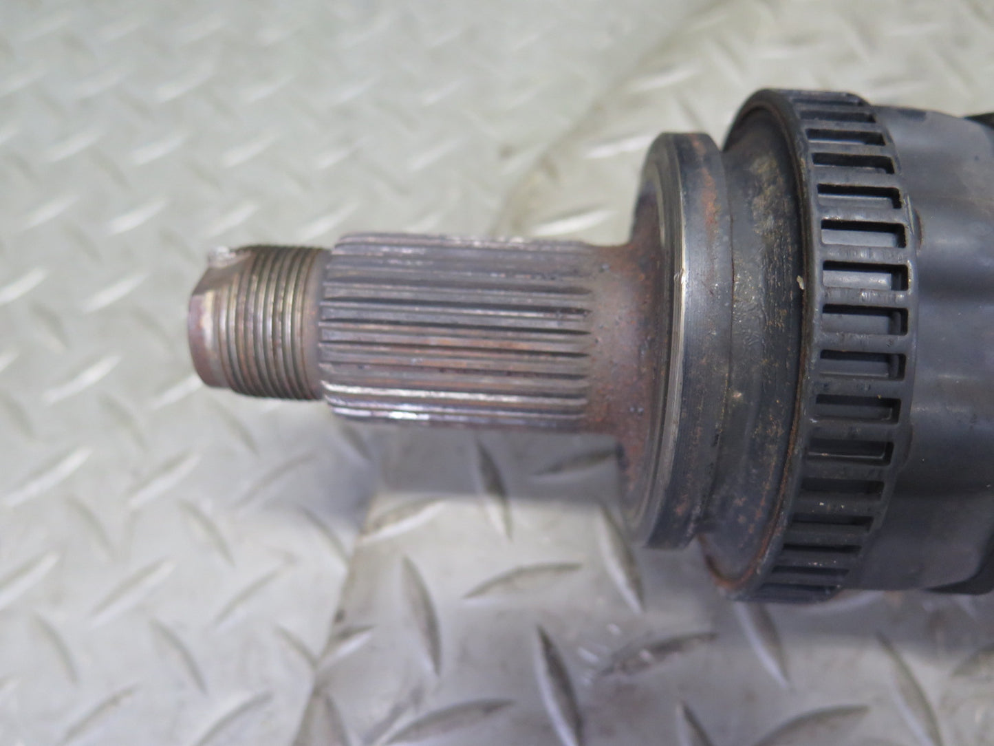 01-06 BMW E46 330CI M54 RWD M/T Rear Left Suspension Axle Shaft 1229757 77K OEM