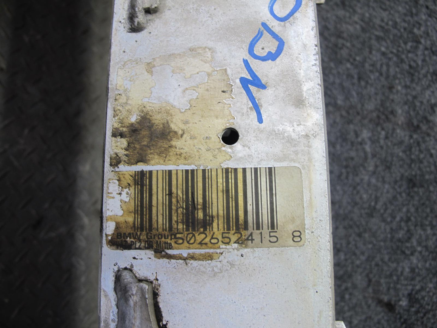 08-13 BMW E88 135i Convertible Front Suspension Subframe Crossmember OEM