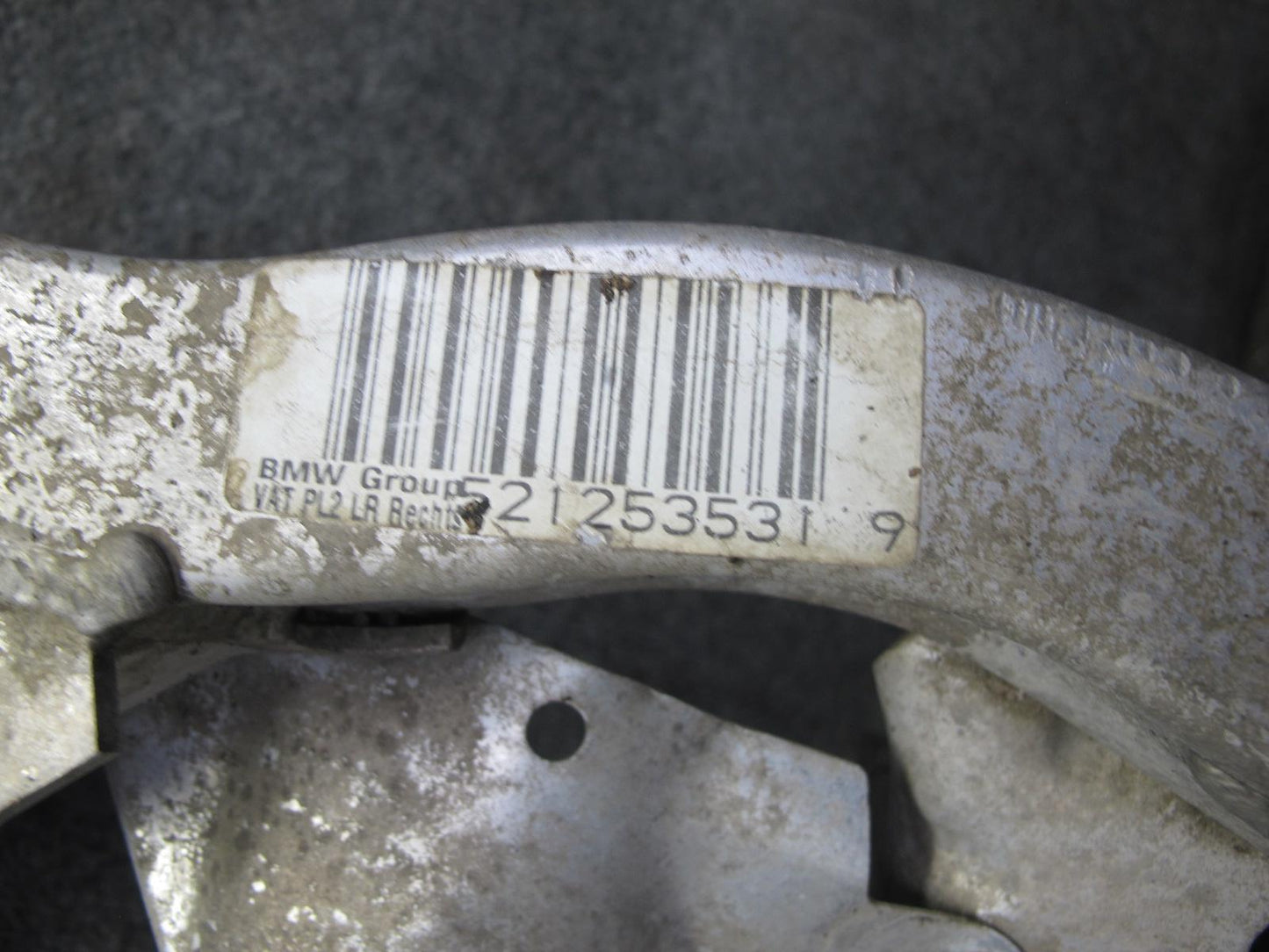 08-13 BMW E88 135i Convertible Front Suspension Subframe Crossmember OEM