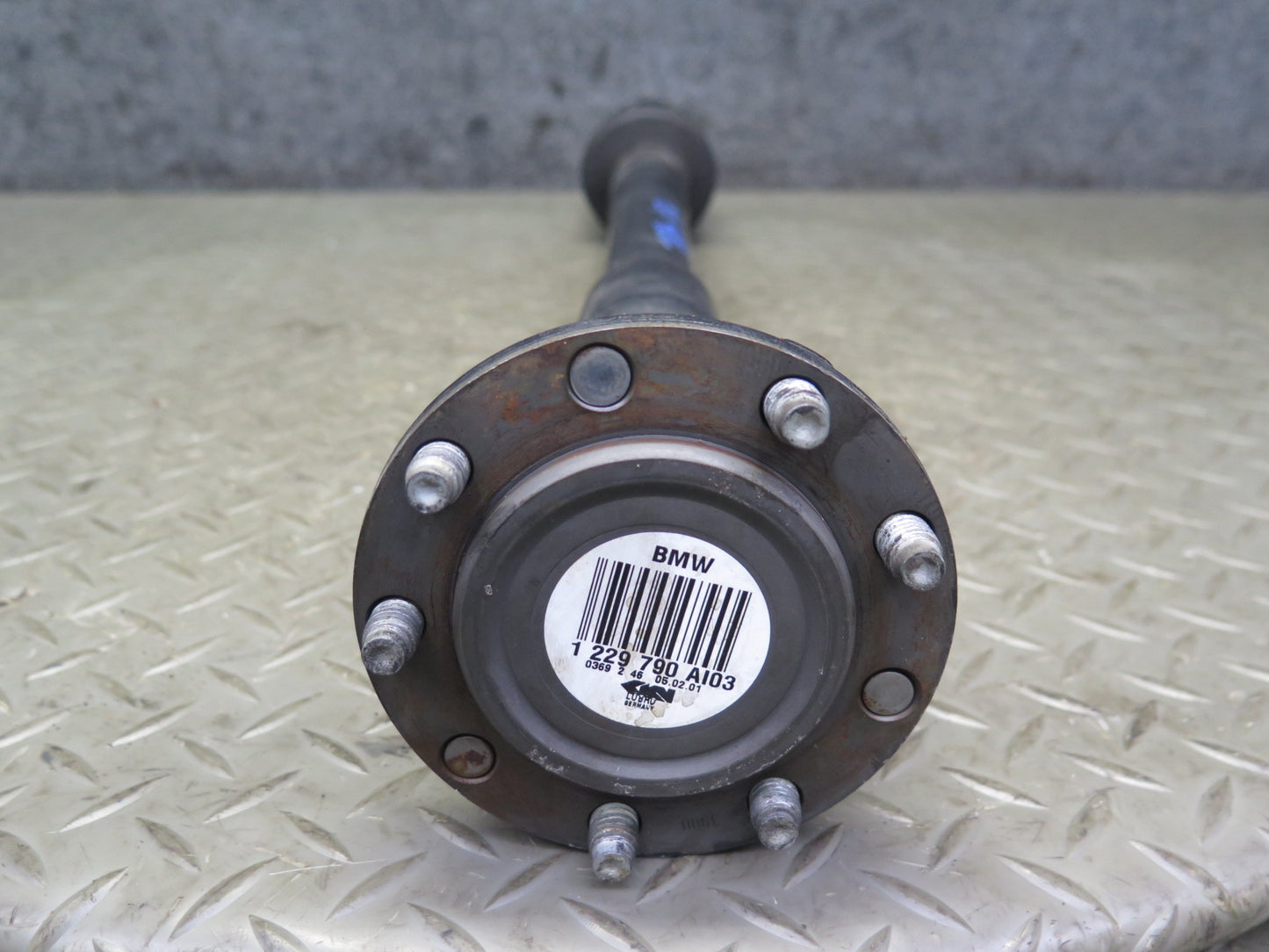 01-06 BMW E46 330CI M54 RWD M/T Rear Right Suspension Axle Shaft 1229790 77K OEM