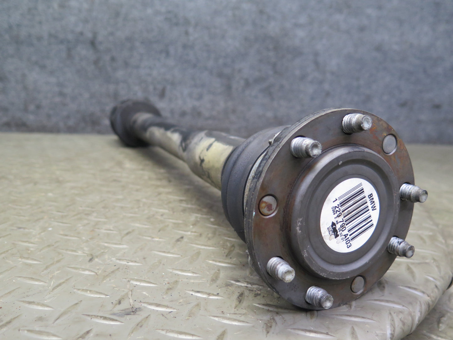 01-06 BMW E46 330CI M54 RWD M/T Rear Right Suspension Axle Shaft 1229790 77K OEM