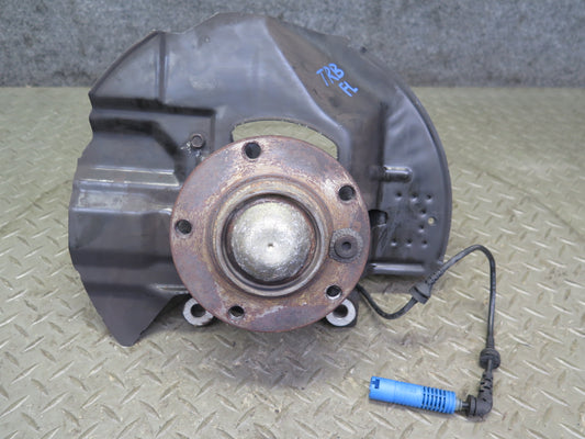 01-06 BMW E46 330ci RWD Front Left Spindle Knuckle Wheel Hub Bearing 77K OEM