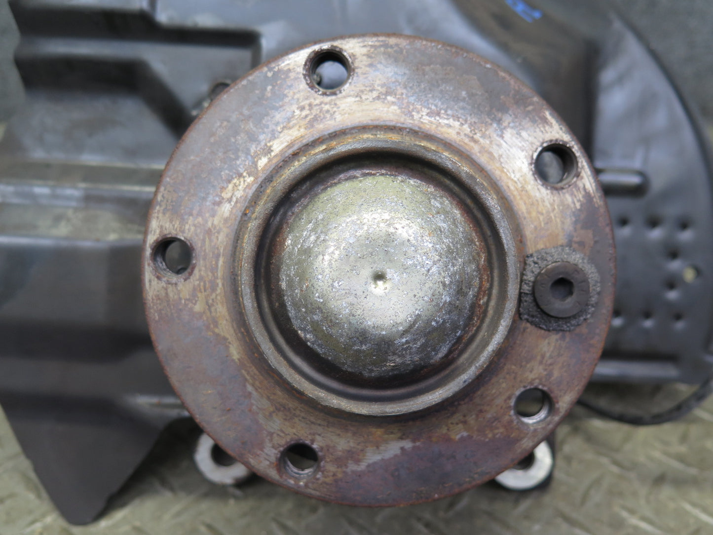 01-06 BMW E46 330ci RWD Front Left Spindle Knuckle Wheel Hub Bearing 77K OEM