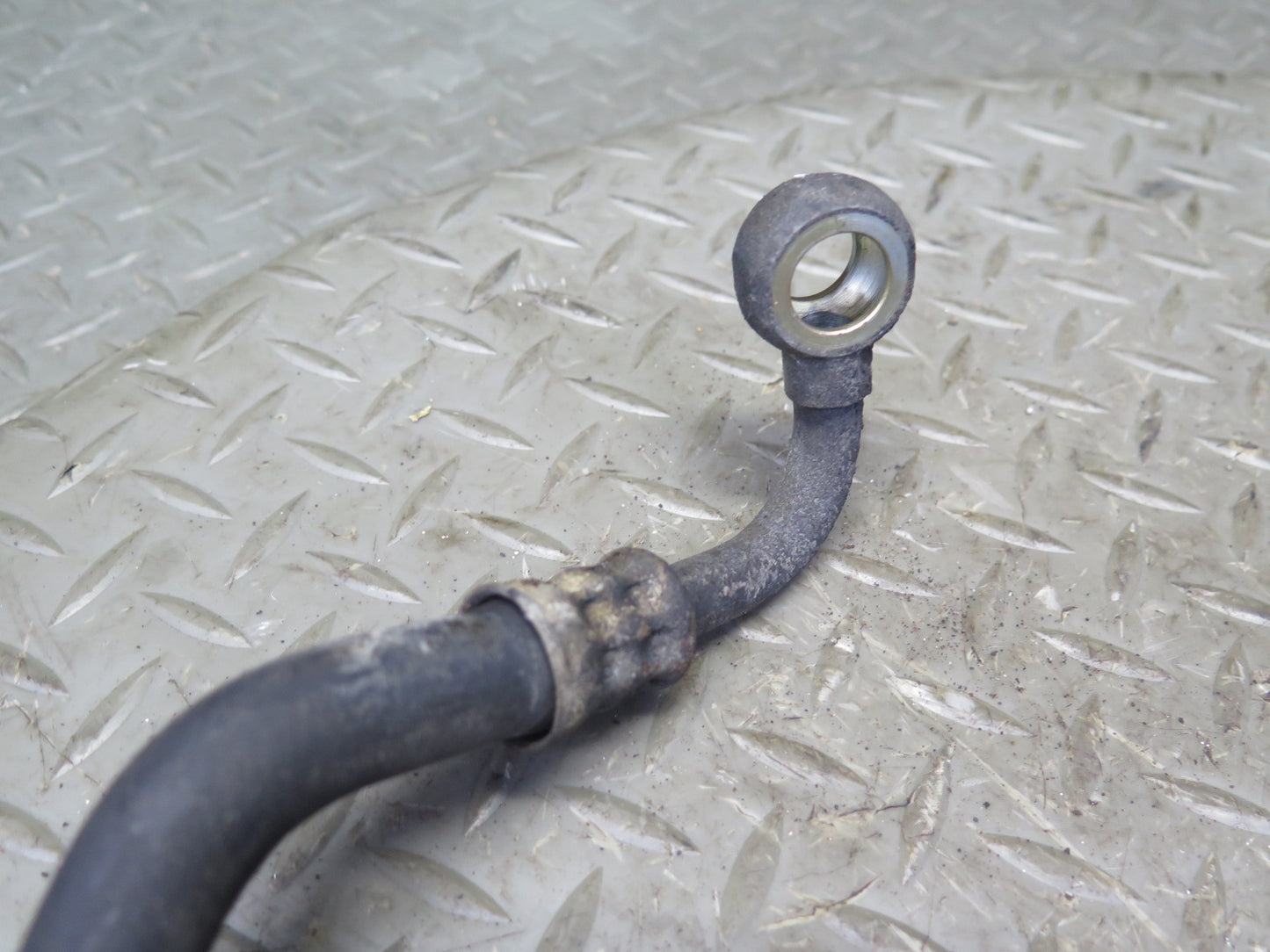 2001 BMW E46 330ci Set of 2 Power Steering Hose Pipe Line OEM