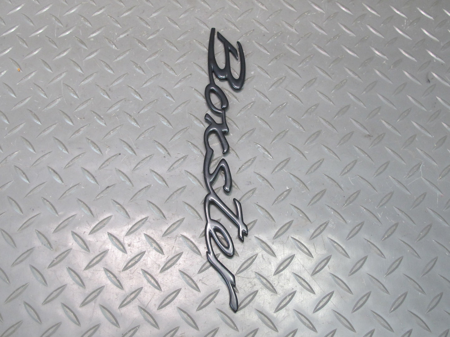 1997-2004 Porsche Boxster 986 Rear Trunk Lid Emblem Logo Letter Symbol