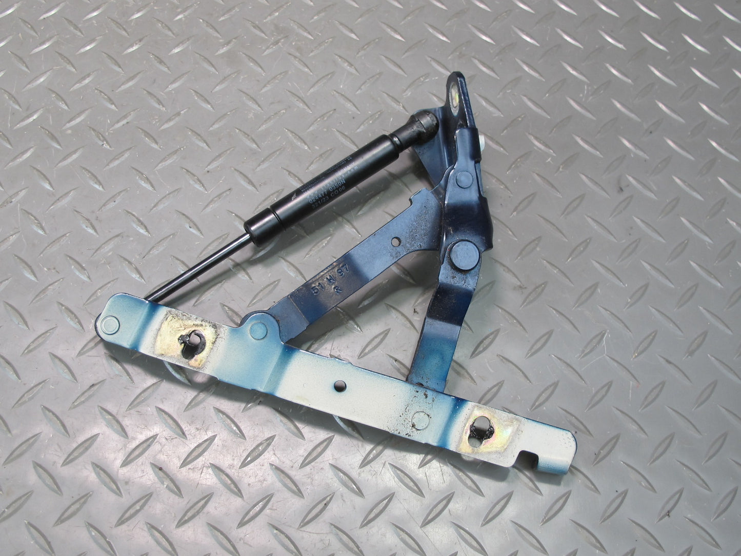 1997-2004 Porsche Boxster 986 Rear Trunk Lid Hinge Bracket w Support Set of 2